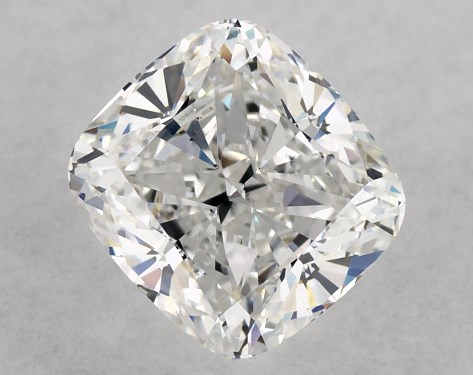 GIA 1.00 Carat G-SI1 Very Good Cut Cushion Modified Diamond